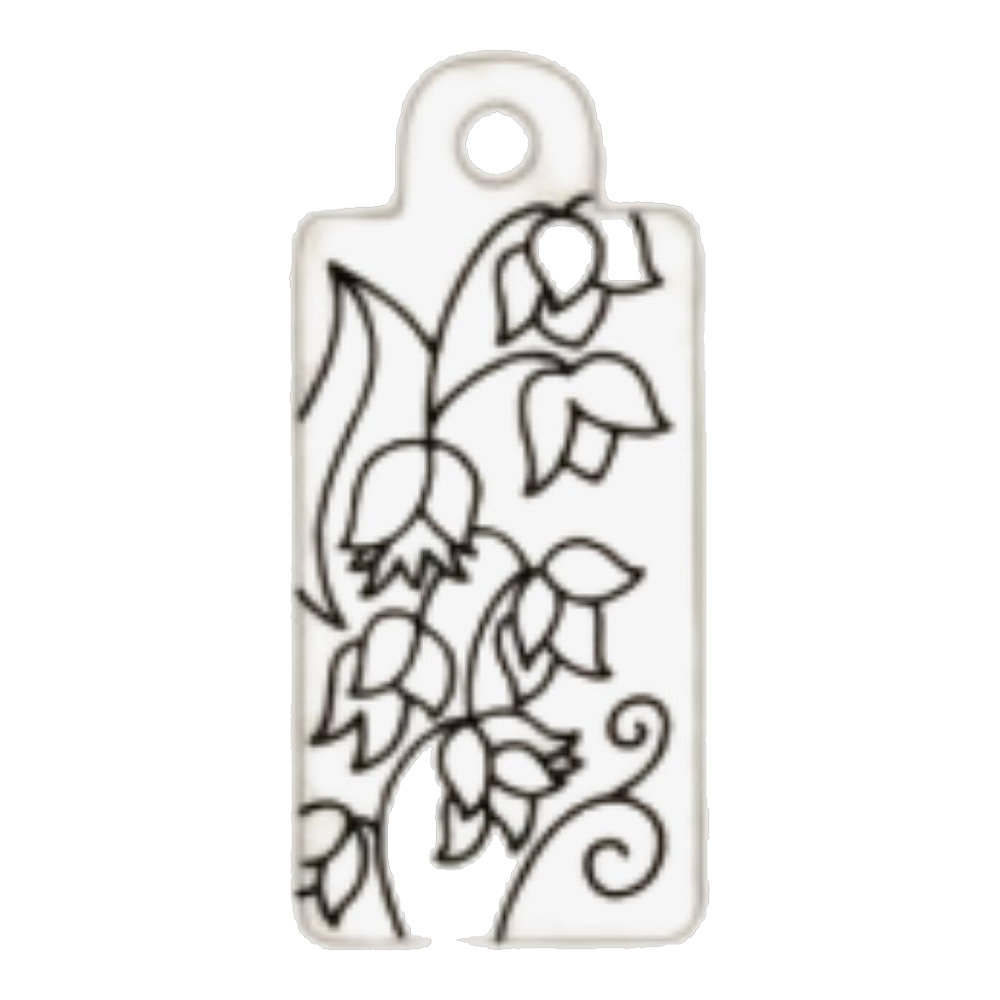 May — Lily birth flower tag