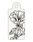 September — Morning Glory birth flower tag