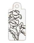 August — Poppy birth flower tag