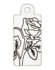 June — Rose birth flower tag