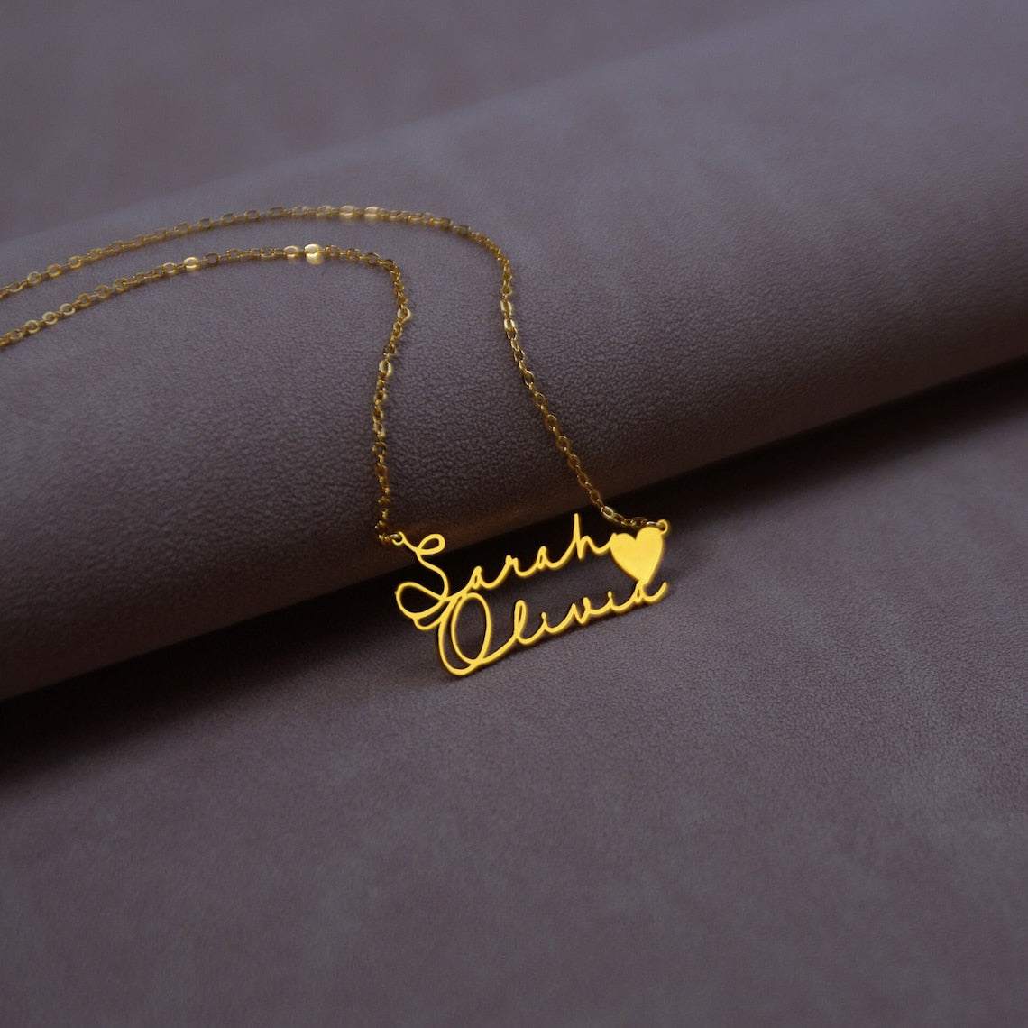 Double Name Necklace - CG1560S,CG1562S,CG1564S