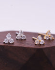 Trio Stud Earrings