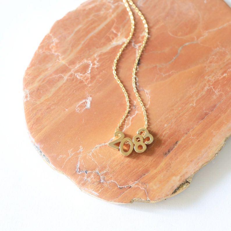 Personalized Number Necklace - CG2747S,CG2748S,CG2749S,CG2750S,CG2751S,CG2752S,CG2753S,CG2754S