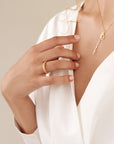 Dainty Chunky Dome Ring