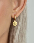 Dainty Birth Flower Earrings