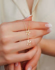 Star with Initial Necklace