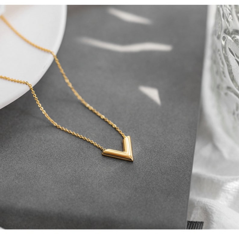 Dainty Minimalist V Necklace - CG2543S,CG2544S,CG2545S