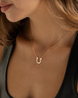 Horseshoe Necklace w/ Name