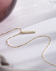 Personalized Vertical Name Necklace