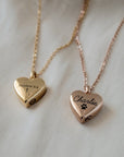 Custom Heart Urn Necklace