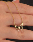 Dainty Butterfly Necklace