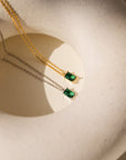 Emerald Gemstone Necklace