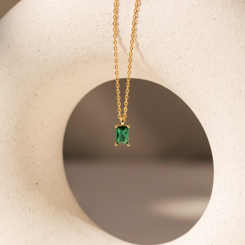 Emerald Gemstone Necklace