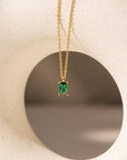 Emerald Gemstone Necklace