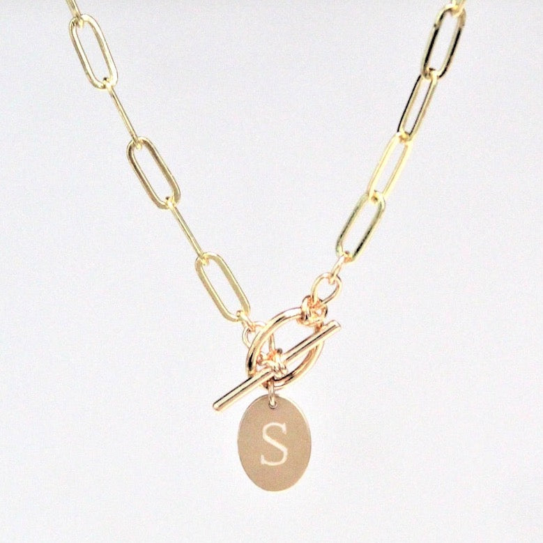 Custom Monogram Initial Necklace - CG2500S,CG2501S,CG2502S