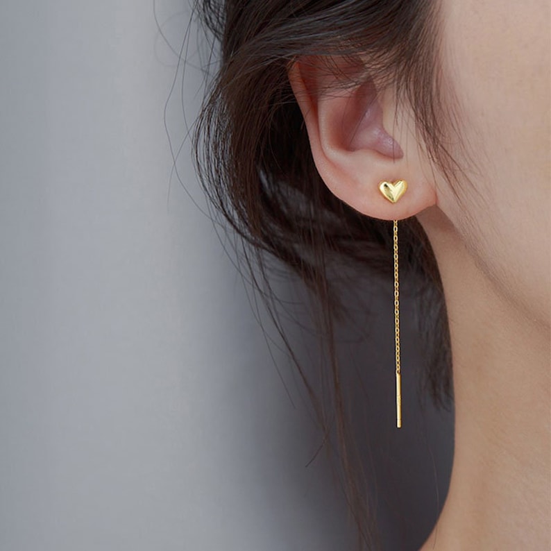 Heart Drop Earrings - CG2085S,CG2086S