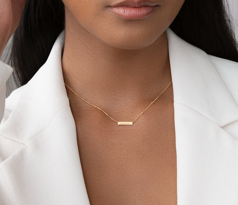 Tiny Bar Necklace - CG2737S,CG2738S,CG4363S