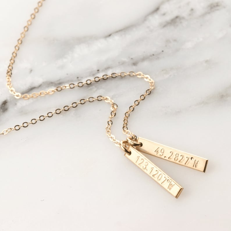 Tiny Personalized Bar Tag Necklace - CG2127S,CG2128S,CG2129S,CG2130S,CG2131S,CG2137S,CG2138S,CG2139S,CG2140S,CG2141S,CG2147S,CG2148S,CG2149S,CG2150S,CG2151S