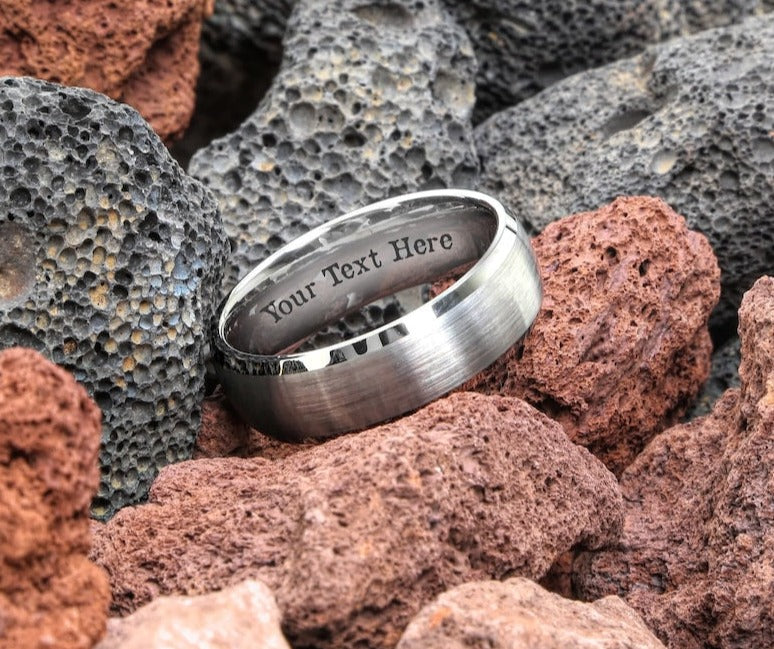 Engraved Promise Ring