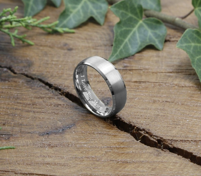 Engraved Promise Ring