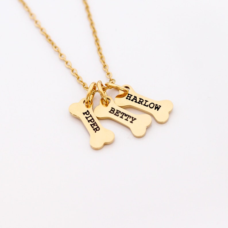Personalized Pet Bone Necklace - CG3621S,CG3622S,CG3623S,CG3624S,CG3625S,CG3626S,CG3627S,CG3628S,CG3629S,CG3630S,CG3631S,CG3632S,CG3633S,CG3634S,CG3635S