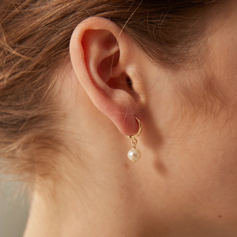Pearl Dangle Earrings - CG3047S,CG4350S