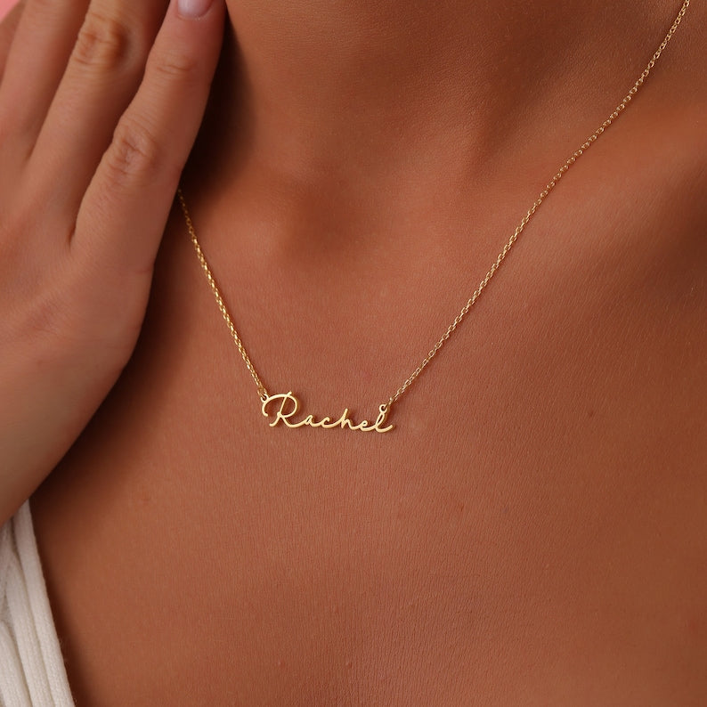 Custom Cursive Name Necklace