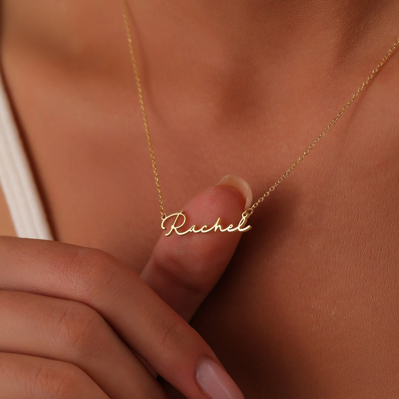 Custom Cursive Name Necklace