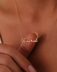 Custom Cursive Name Necklace