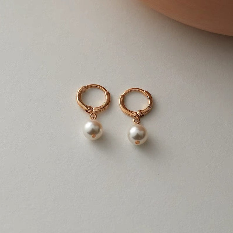 Pearl Dangle Earrings