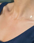 Soaring Dove Sideways Necklace