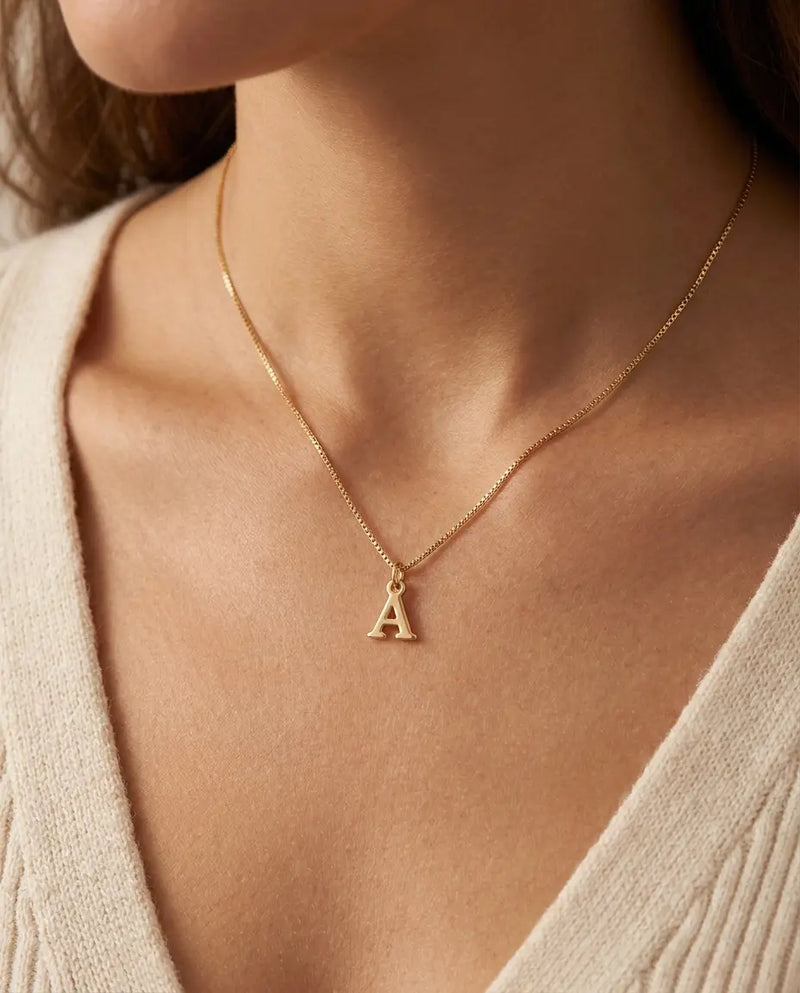 Initial Necklaces