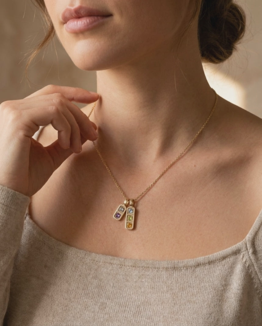 Sutton Tag Necklace