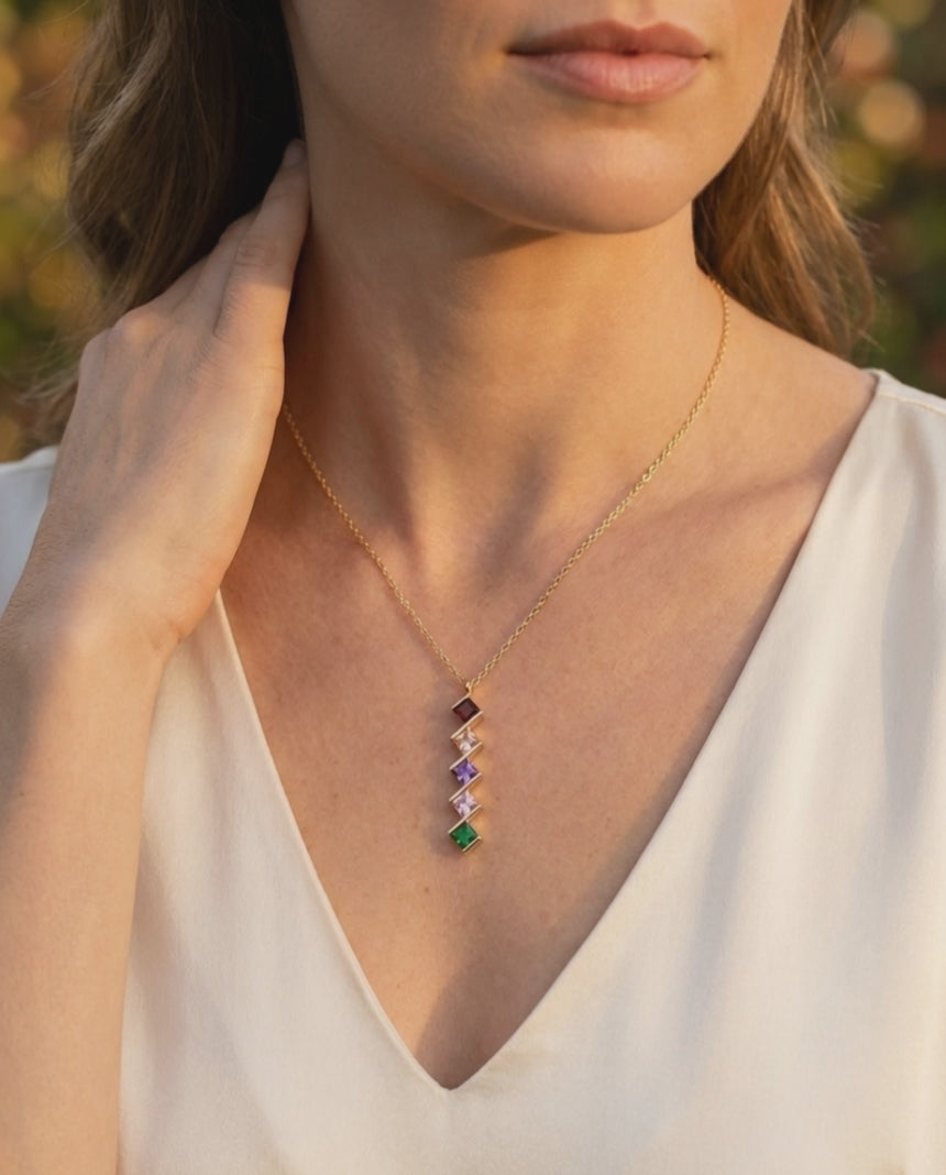 Chapters Birthstone Necklace