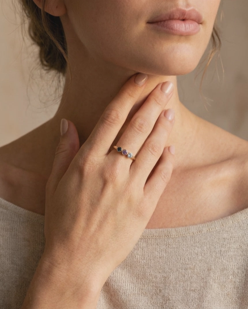 Everyday Birthstone Stacker