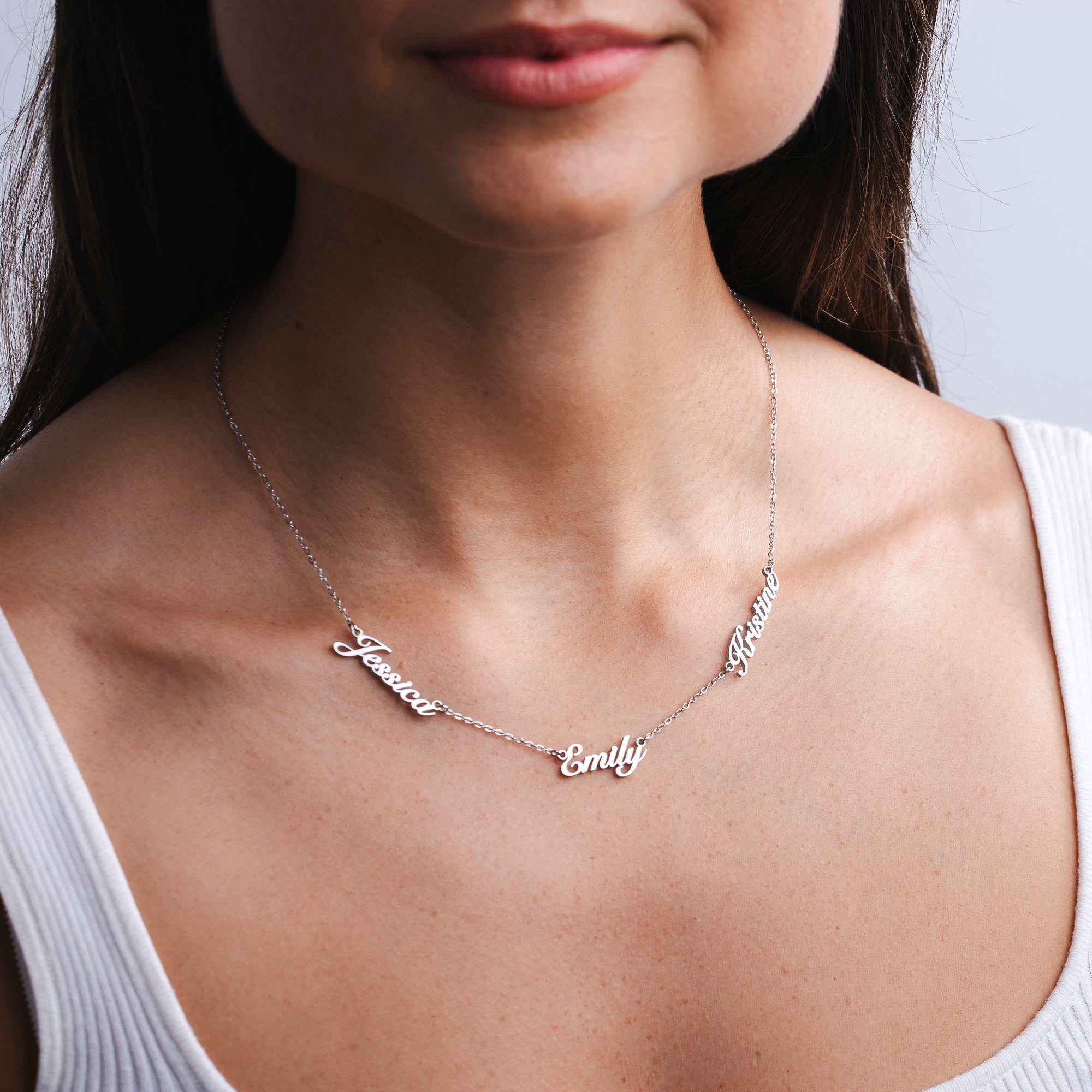 Name Necklace (Add up to 5 Multiple Names) ™ - CG0402S,CG0403S,CG0404S,CG0405S,CG0406S,CG0392S,CG0393S,CG0394S,CG0395S,CG0396S,CG0397S,CG0398S,CG0399S,CG0400S,CG0401S