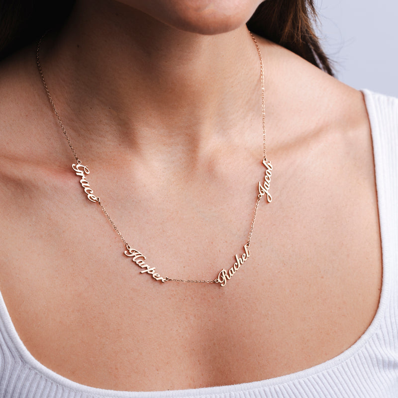 Name Necklace (Add up to 5 Multiple Names) ™ - CG0402S,CG0403S,CG0404S,CG0405S,CG0406S,CG0392S,CG0393S,CG0394S,CG0395S,CG0396S,CG0397S,CG0398S,CG0399S,CG0400S,CG0401S