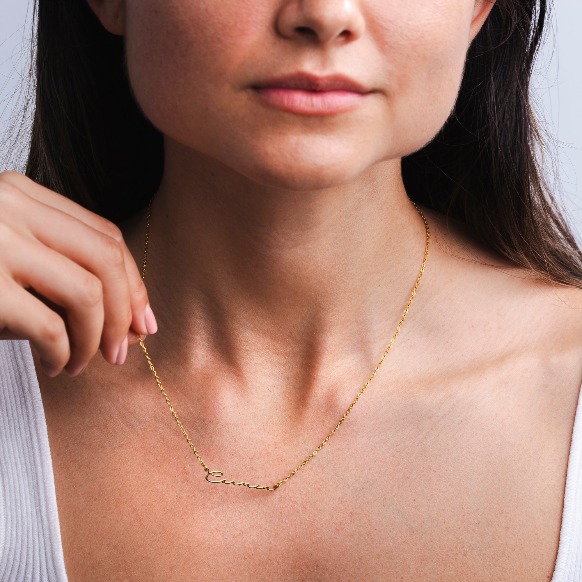 Personalized Signature Name Necklace - CG1239S,CG1241S,CG1243S