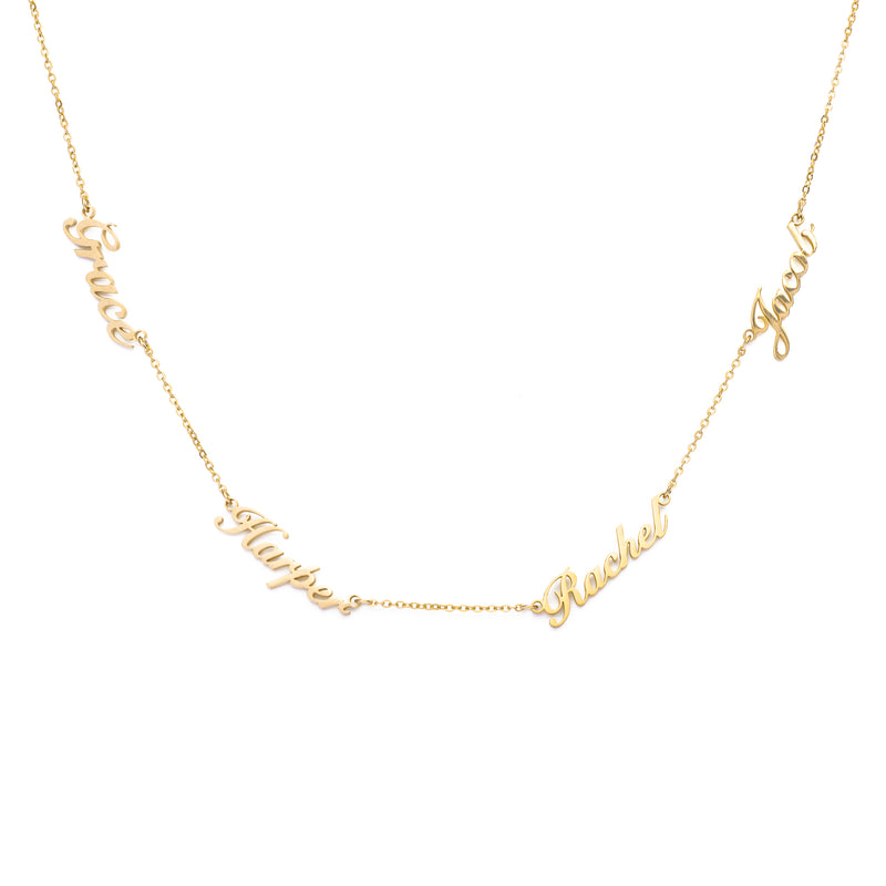 Name Necklace (Add up to 5 Multiple Names) ™ - CG0402S,CG0403S,CG0404S,CG0405S,CG0406S,CG0392S,CG0393S,CG0394S,CG0395S,CG0396S,CG0397S,CG0398S,CG0399S,CG0400S,CG0401S