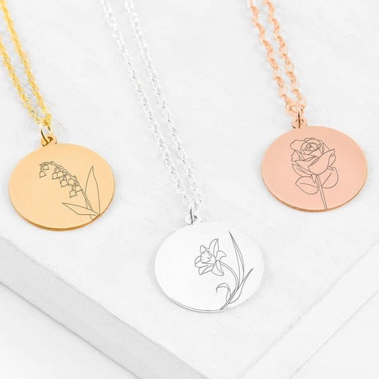 Birth Flower Necklace - CG0194S,CG0195S,CG0196S,CG0197S,CG0198S,CG0199S,CG0200S,CG0201S,CG0202S,CG0203S,CG0204S,CG0205S,CG0206S,CG0207S,CG0208S,CG0209S,CG0210S,CG0211S,CG0212S,CG0213S,CG0214S,CG0215S,CG0216S,CG0217S,CG0218S,CG0219S,CG0220S,CG0221S,CG0222S,CG0223S,CG0224S,CG0225S,CG0226S,CG0227S,CG0228S,CG0229S