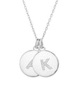 Custom Initial Disc Necklace