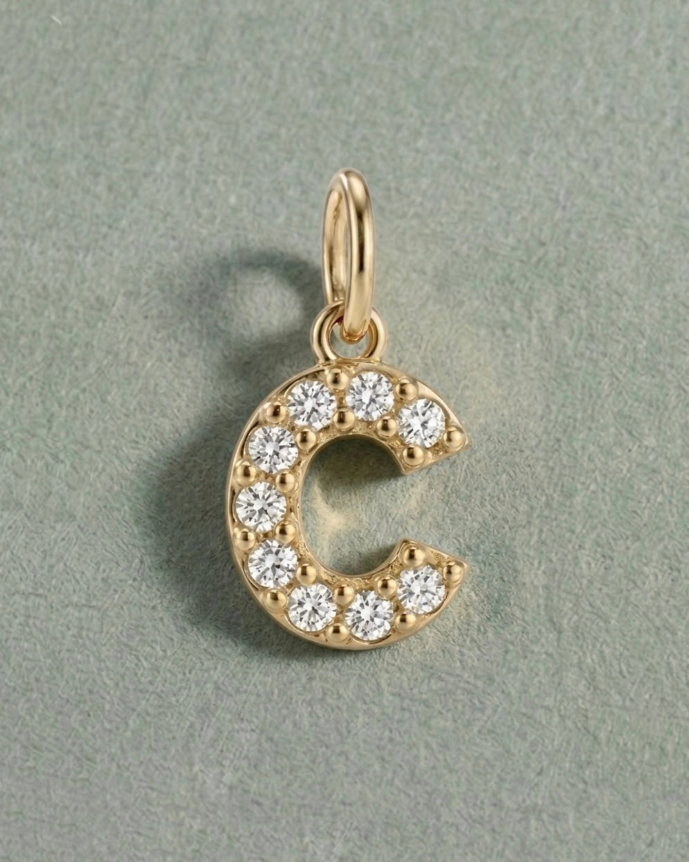 Initial letter charm